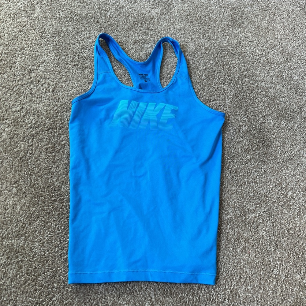 Nike Vibrant Blue Racerback Tank